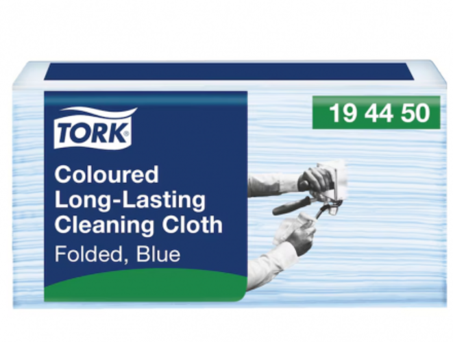 Tork W8 Blue Long-Lasting Cleaning Cloth
