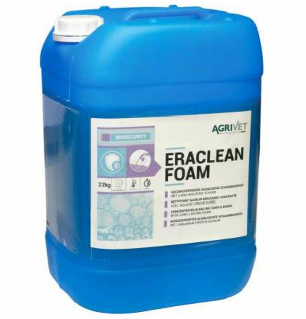 ERACLEAN FOAM Detergent Cleaner for Livestock Buildings - 22 kg