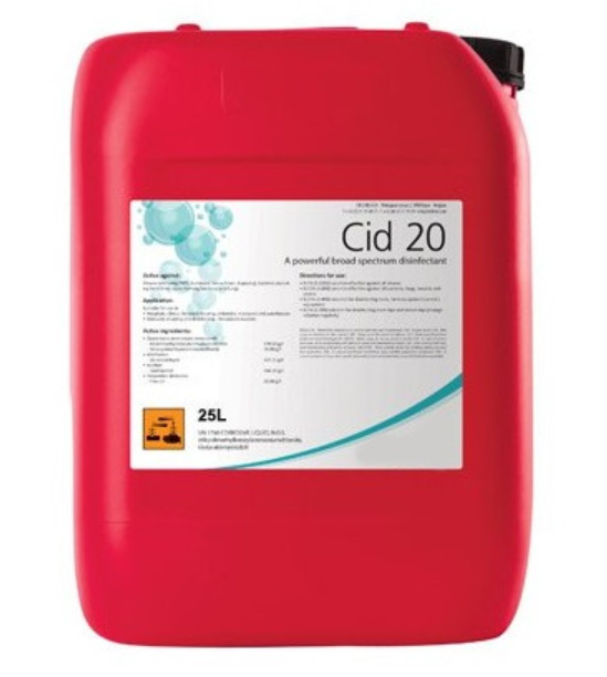 CID 20 (disinfection of livestock buildings and transport equipment) - 25 liters